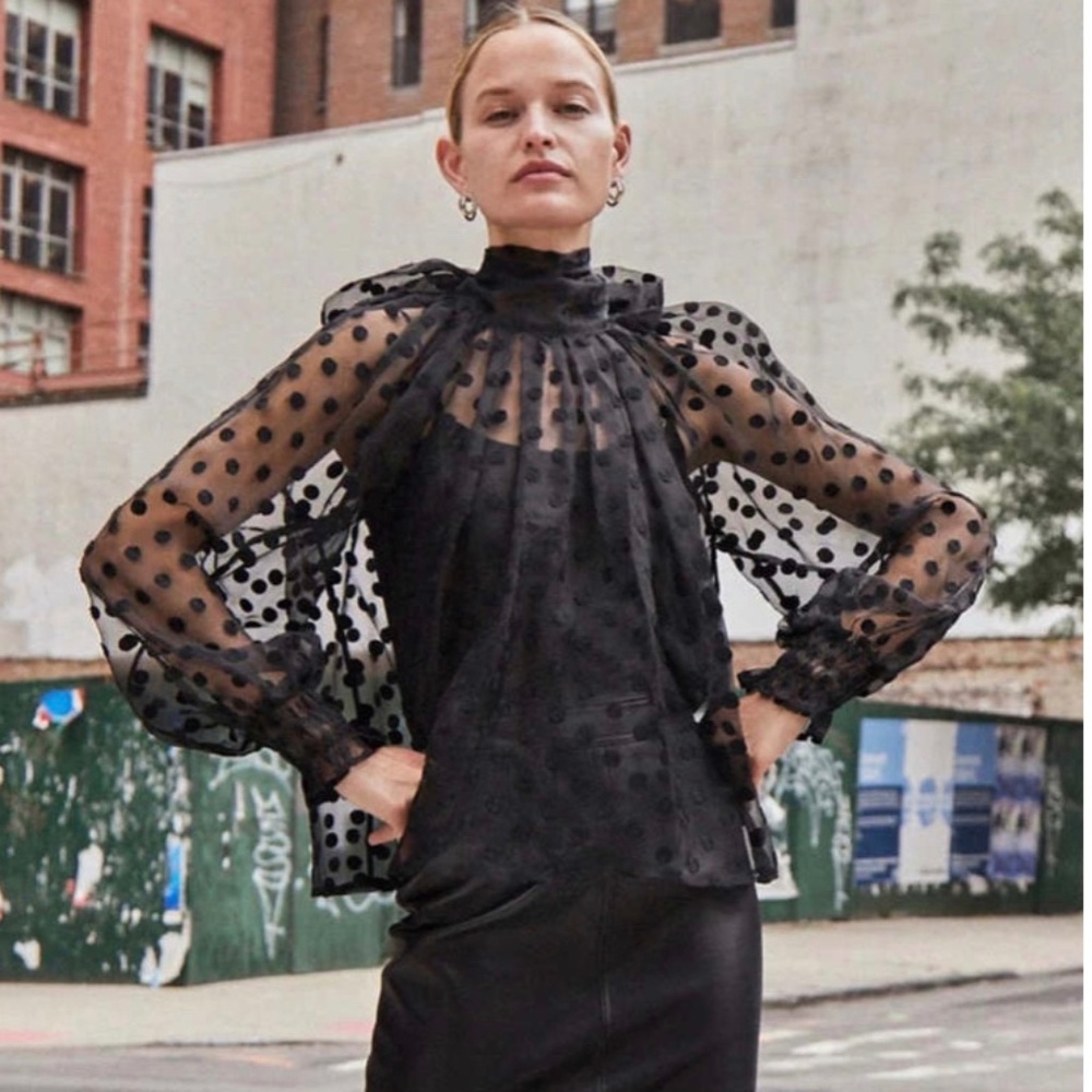 Hunter Bell Camilla blouse worn once